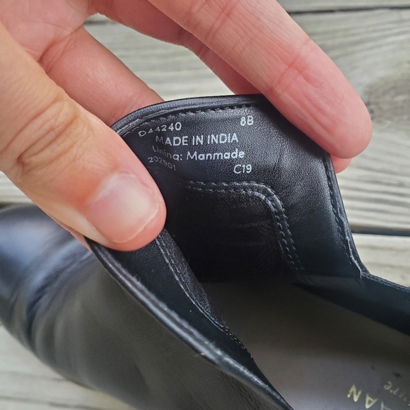 Cole Haan Black Leather Ankle Boots - Picture 5 of 9